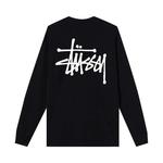 Футболки Stussy Basic Long-Sleeve Tee 'Black' 2