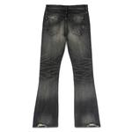 Джинсы bootcut со стразами 2