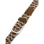 woven stretch wool blend belt 2
