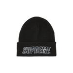 Бини Supreme Slant Beanie «Black» 1