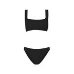 Xandra crinkle-effect bikini 1