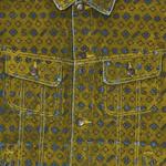 Джинсовые куртки Denim Jackets Supreme Flocked Denim Trucker Jacket 'Mustard' 3