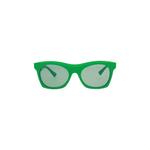 Солнцезащитные очки Bottega Veneta Square Frame Acetate 'Green' 1