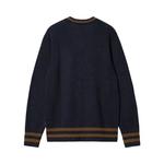 Свитера Carhartt WIP Stanford Свитер 'Тёмно-синий/Глубокий Гамильтон коричневый' 2