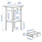 HEMNES прикроватный столик 7