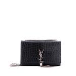 Сумка через плечо Classic Monogram Tassel Crocodile Embossed Leather Medium 1