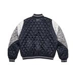 Варсити-куртки Supreme x Champion Стёганая сатиновая варсити-куртка 'Тёмно-синий' 2