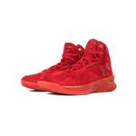 Кроссовки Under Armour Curry 1 Lux Mid Suede 'Triple Red' 2