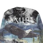 Свитшоты Amiri Eagle Bleach Out Crewneck 'Multicolor' 3