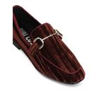 horsebit-detail velvet loafers 4
