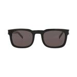 Квадратные солнцезащитные очки Saint Laurent 'Black/Silver' 1