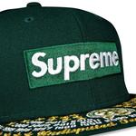 Шапки Supreme Undisputed Box Logo New Era 'Темно-зеленый' 3