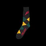 Носки и колготки Palace Argyll Sock 'Rasta' 1