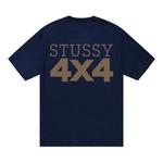 Футболки Stussy 4X4 Tee 'Темно-синий' 2
