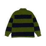 Топы Stussy Pique Knit Stripe Rugby 'Olive' 2