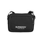 ECONYL Nylon Logo Print Paddy Crossbody Bag для мужчин, черный 1