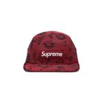 Кепки Supreme Floral Jacquard Camp Cap 'Red' 1