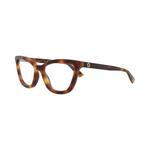 Очки Gucci Cat Eye-Frame Recycled Acetate Optical Frames «Havana/Transparent» 3