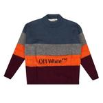 Свитеры Off-White Distressed Sweater 'Multicolor' 1