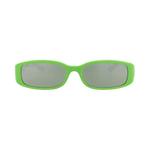 Солнцезащитные очки Gucci Square-Frame Injection 'Green' 1