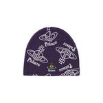 Шапка Palace x Vivienne Westwood Jersey Beanie 'Purple' 1