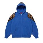Худи Supreme Wings Zip Up Hooded Sweatshirt «Роял» 1