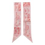 Аксессуары Givenchy Patchwork Stamp Silk Bandeau 'Light Pink Vermillion' 3
