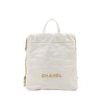 Рюкзак Shiny Calfskin Chanel 22 с кулиской (2021-2026 годы) 1