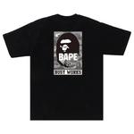 Футболка BAPE Honeycomb Camo Busy Works Tee 'Черный/Серый' 2