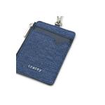 Держатель для карт Tracey Denim с текстурой джинсы и шнурком 4
