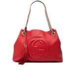 Сумка-тоут Calfskin Soho Chain среднего размера (2000-2015 годы) 1