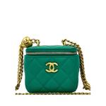 Мини-сумка через плечо CC Sweetheart Vanity Case with Chain (2021-2026 годы) 1