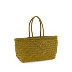 big Bamboo Triple Jump woven leather tote bag 2