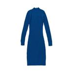 Платья средней длины Honor The Gift Rib Dress 'Blue' 1
