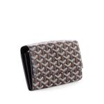 Varenne Continental Wallet with Strap Coated Canvas crossbody bag 3
