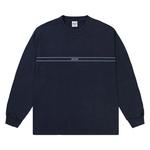 Футболки с длинным рукавом Palace Pigment Font Long-Sleeve 'Темно-Синий' 1