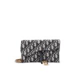Сумка через плечо Saddle Chain Wallet Oblique Canvas 1