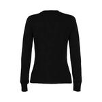 Свитеры Alexander McQueen Sheer-Paneled Свитер «Черный» 2