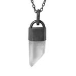 Серебряное колье Talisman с кварцем 1