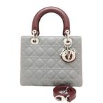 Сумка-сэтчел Medium Tricolor Lambskin Cannage Lady Dior (2000-2026 годы) 1