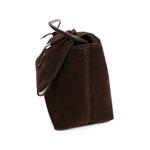 suede logo-patch cross body bag 2