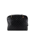 Front Pocket Camera Bag Quilted Lambskin Large shoulder bag 2