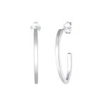 Серьги Creole Oval Round Geo Basic Blogger 2