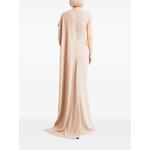asymmetrical draped gown 3