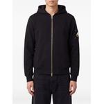 logo-plaque zip-up hoodie 2