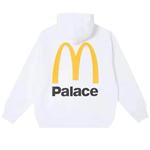 Худи Palace x McDonald's Logo Hoodie 'Белый' 2