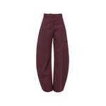 wool-blend barrel fit pants 1