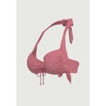 Топ Waterlily Shines Coral Tie Front Halter 3