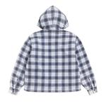 Фланелевые рубашки Stussy Zip Hooded Plaid Shirt 'Синий' 2