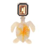 Колье Turtle Citrine из розового золота с подвеской 1
